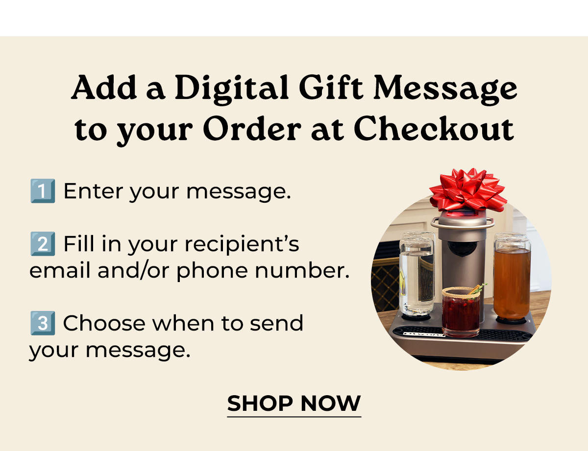 Add a Digital Gift Message