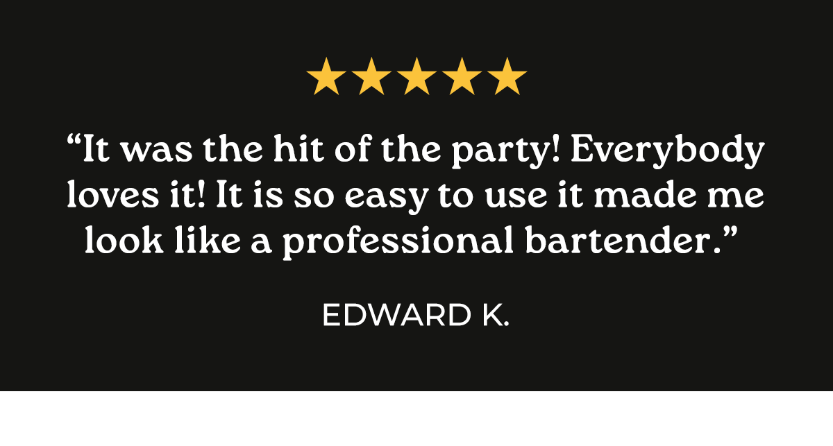 (Glowing customer testimonials.)