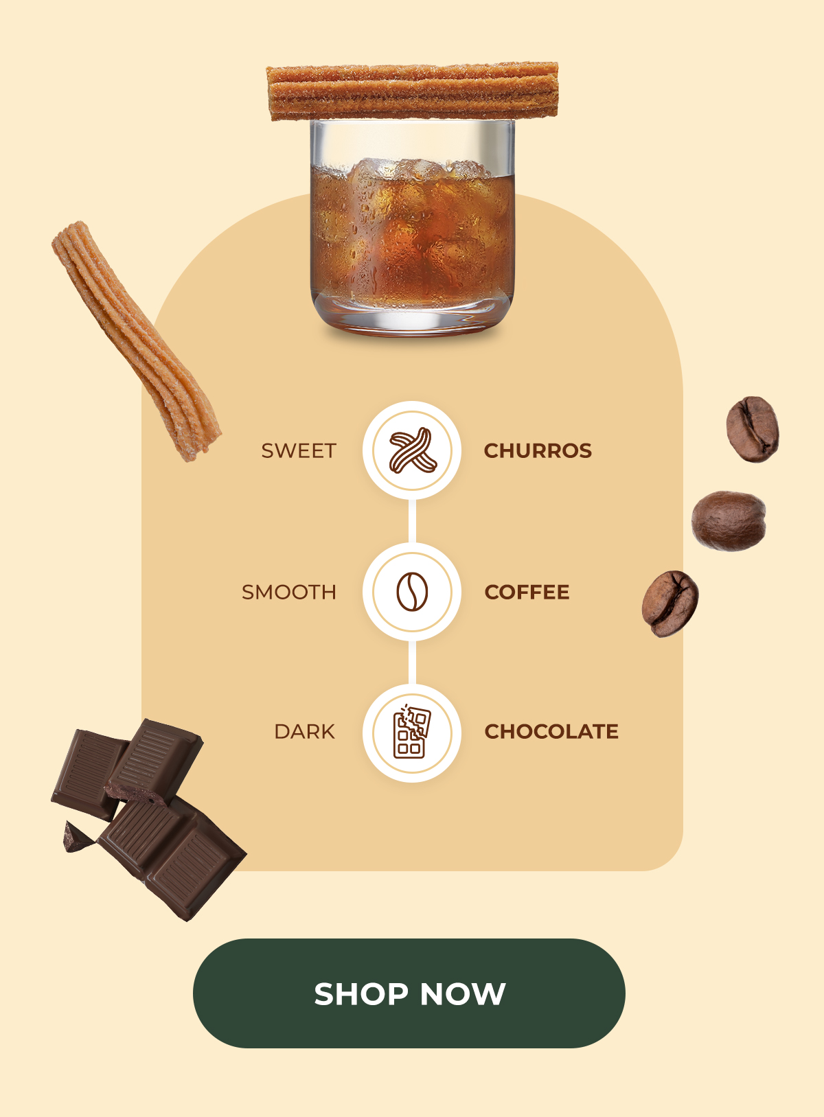 Cafécito Churro Tasting Notes