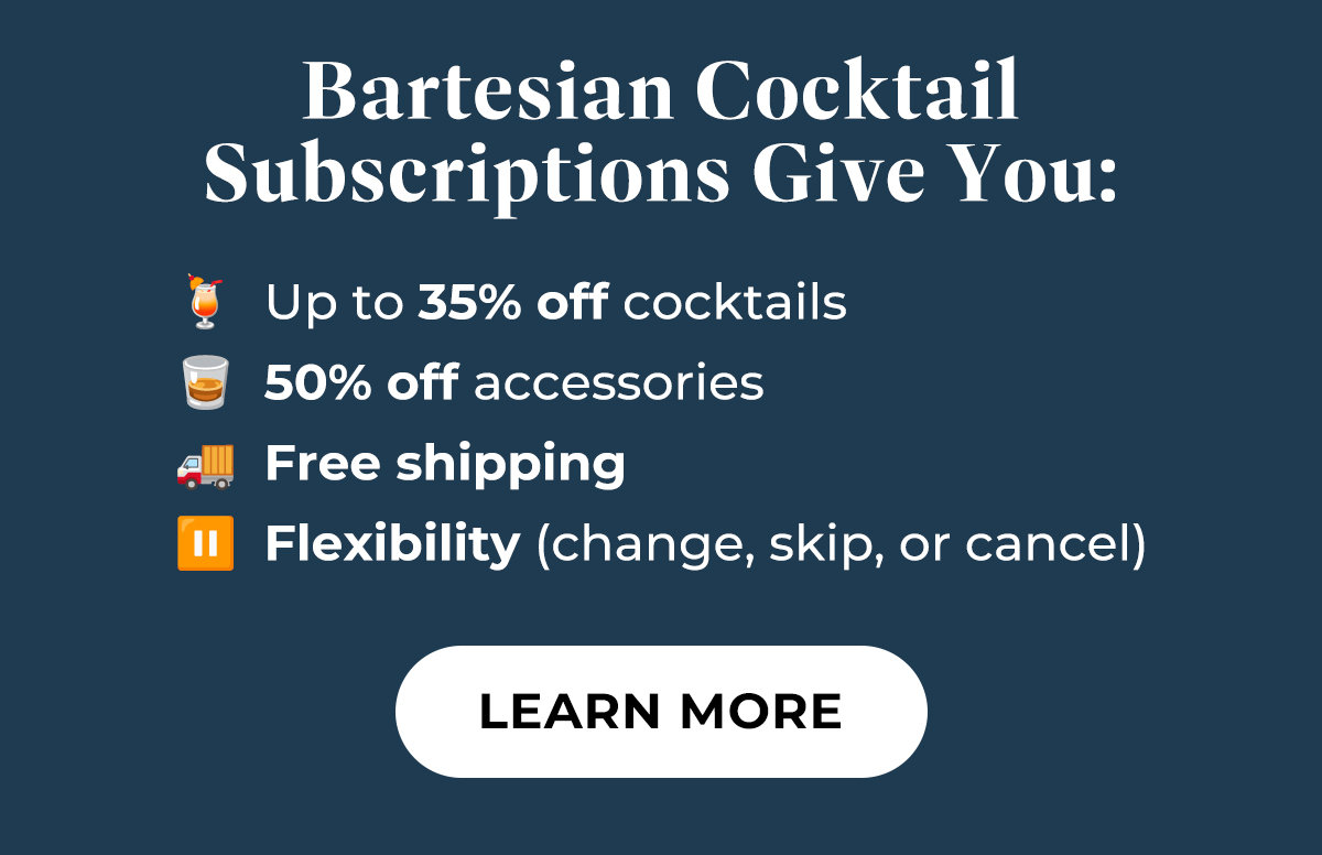 Bartesian Cocktail Subscriptions