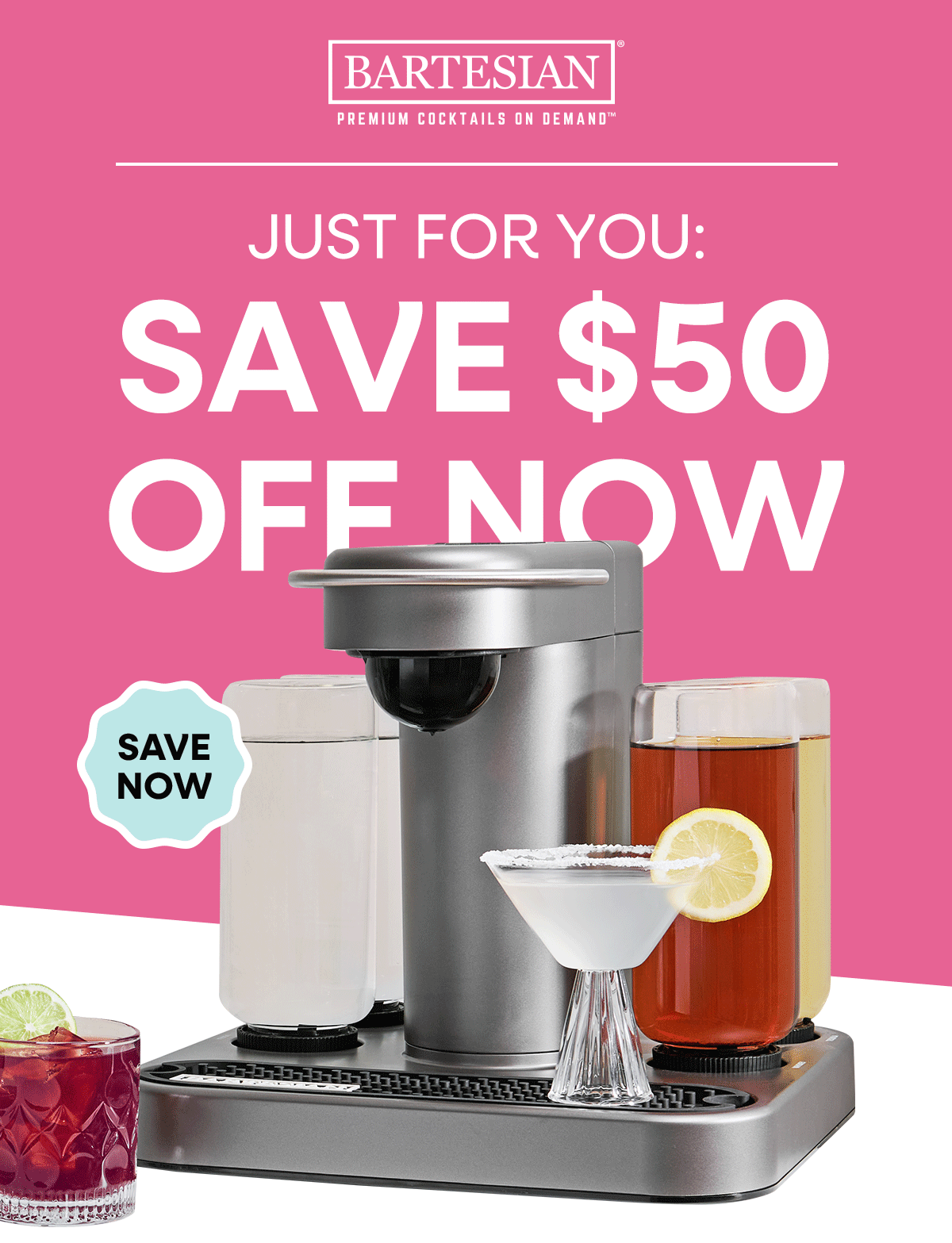 Just For You: Save $50 Off Now