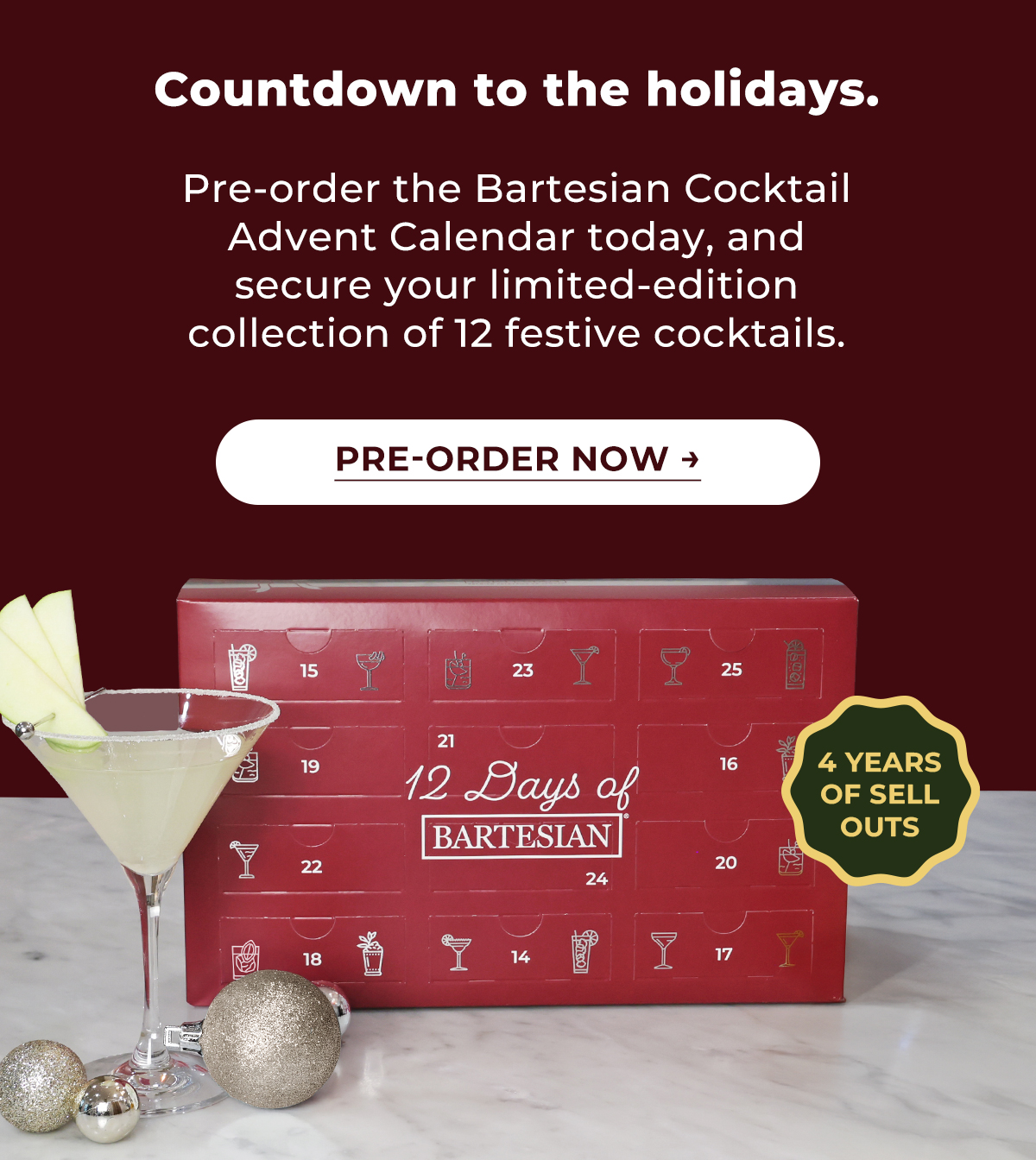 Bartesian Cocktail Advent Calendar