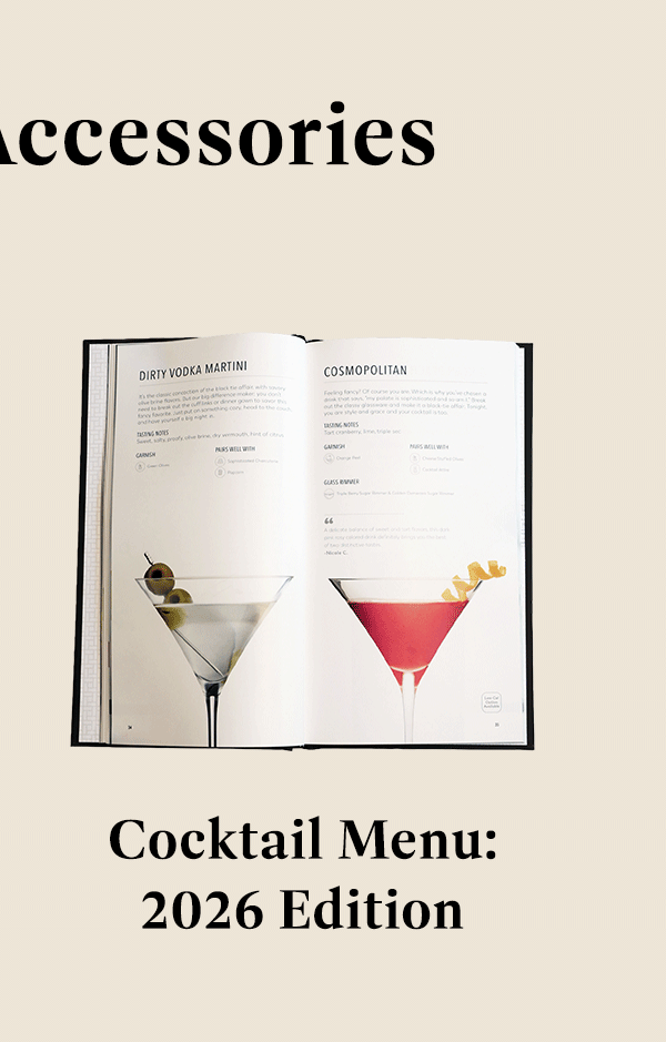 Cocktail Menu: 2026 Edition