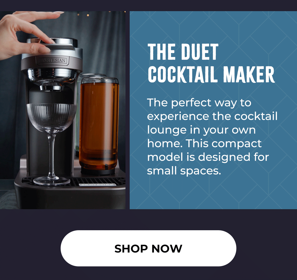 The Duet Cocktail Maker