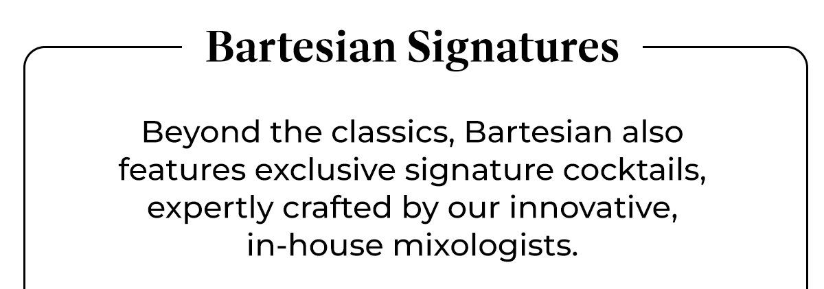 Bartesian Signatures