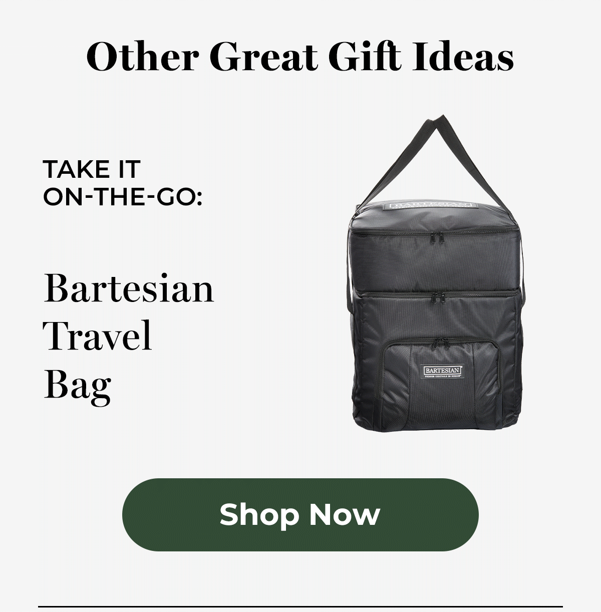Bartesian Travel Bag