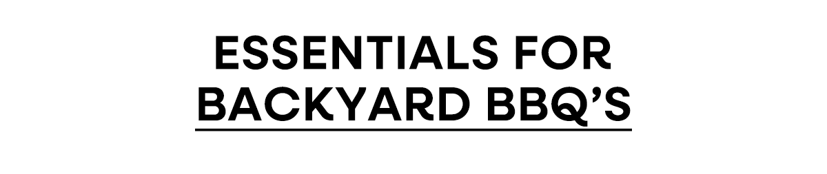 Essentials for Summer