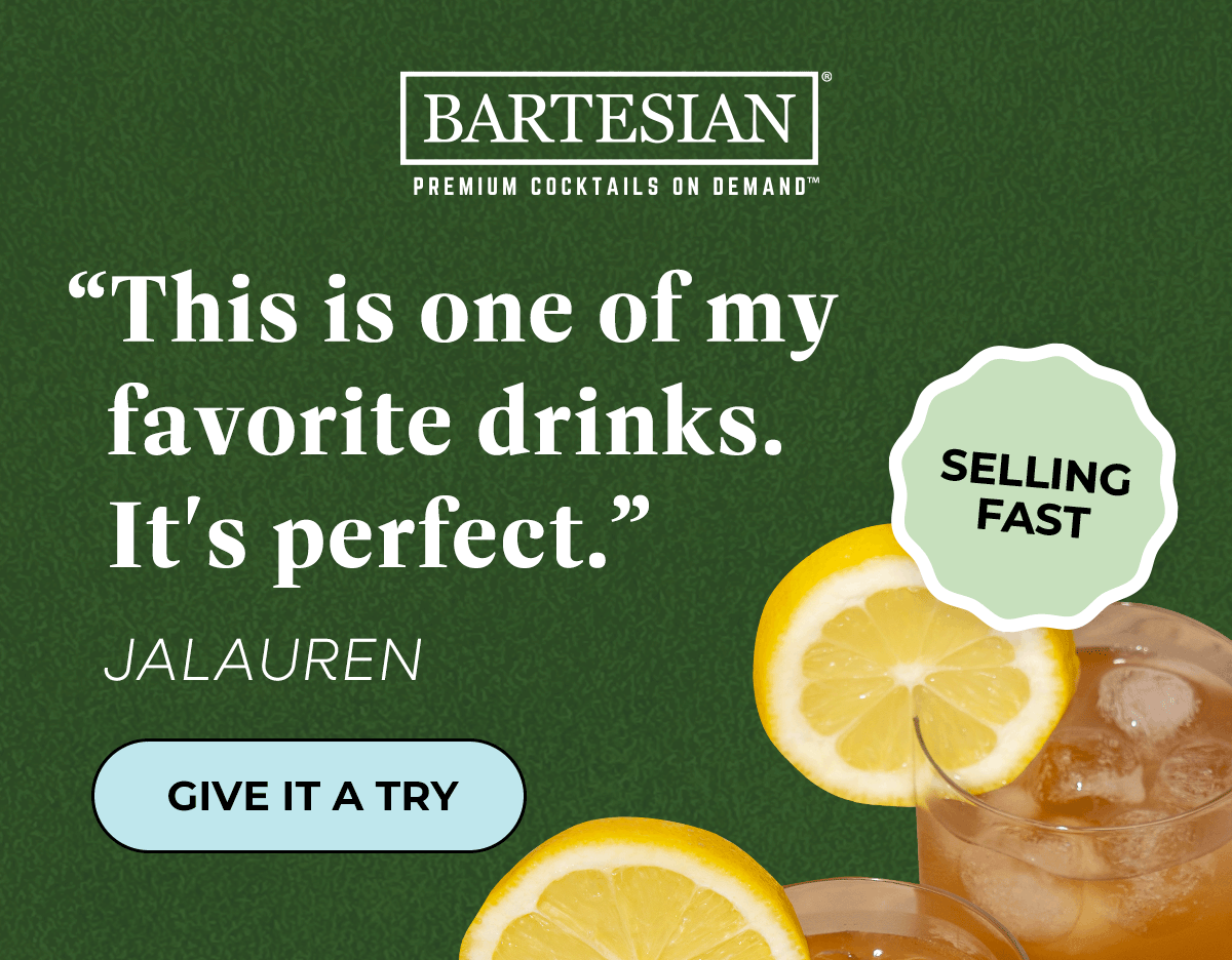 "This is one of my favorite drinks." - Jalauren