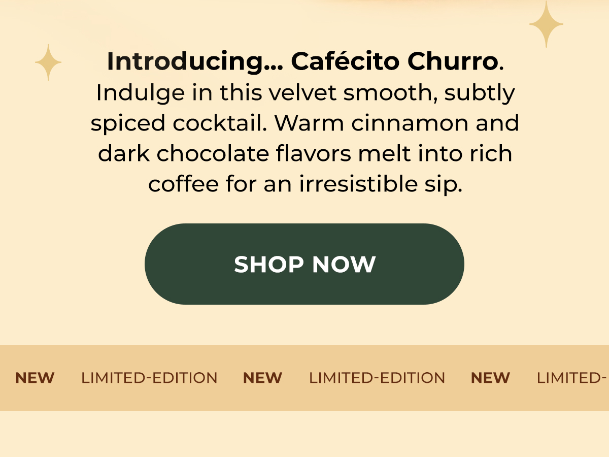 Introducing... Cafécito Churro