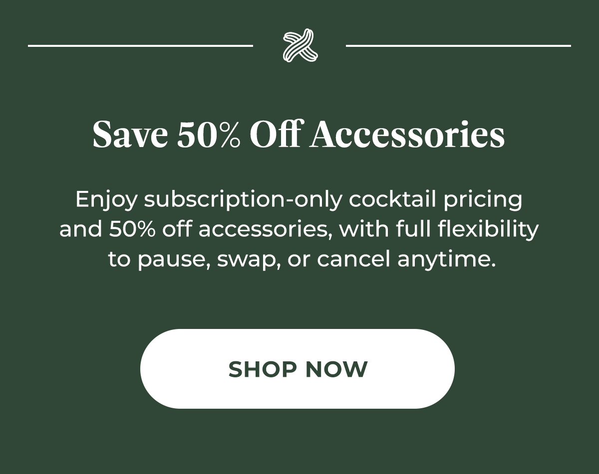 Save 50% Off Accessories