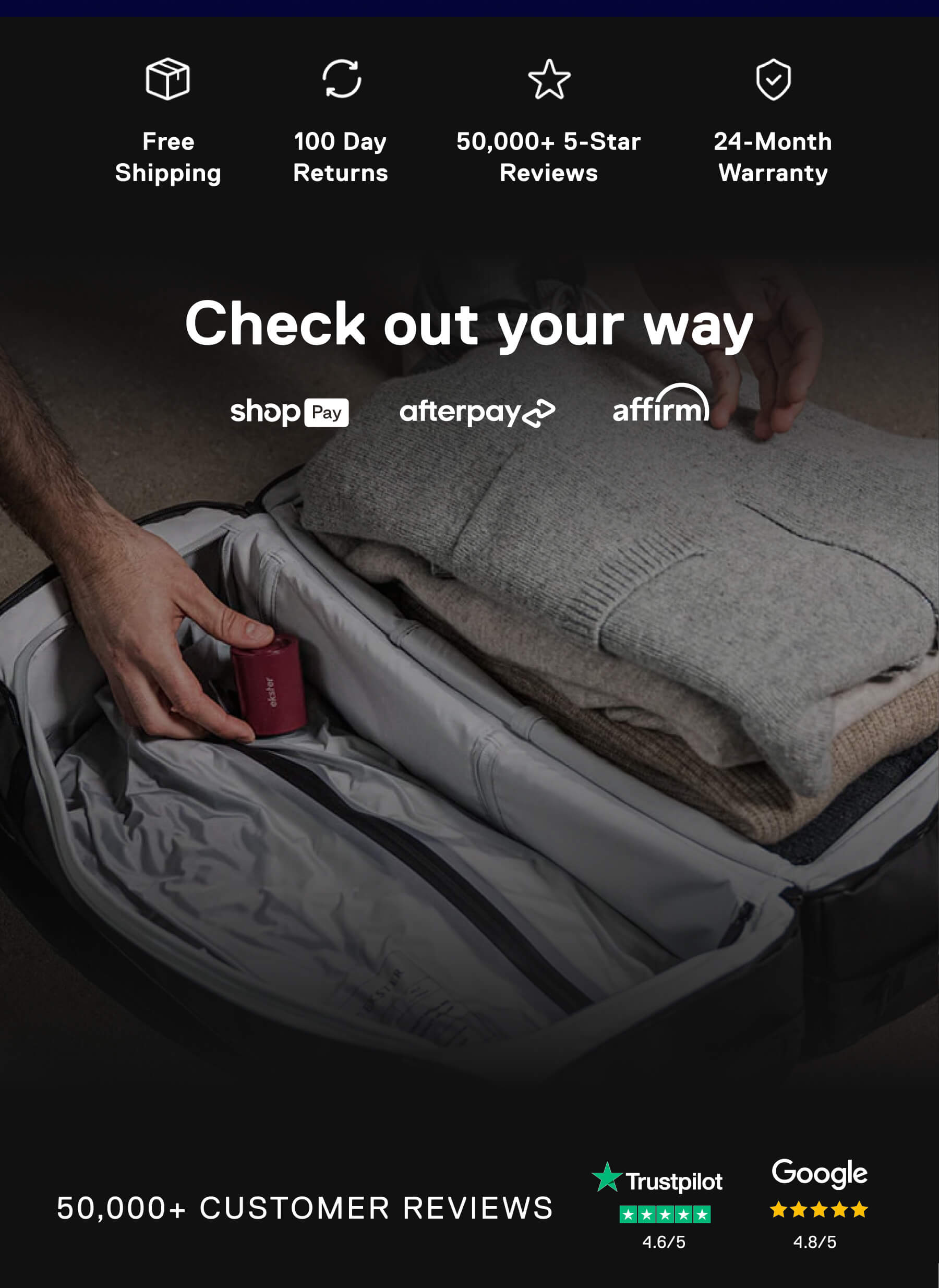 CHECKOUT YOUR WAY