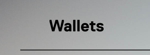 Wallets