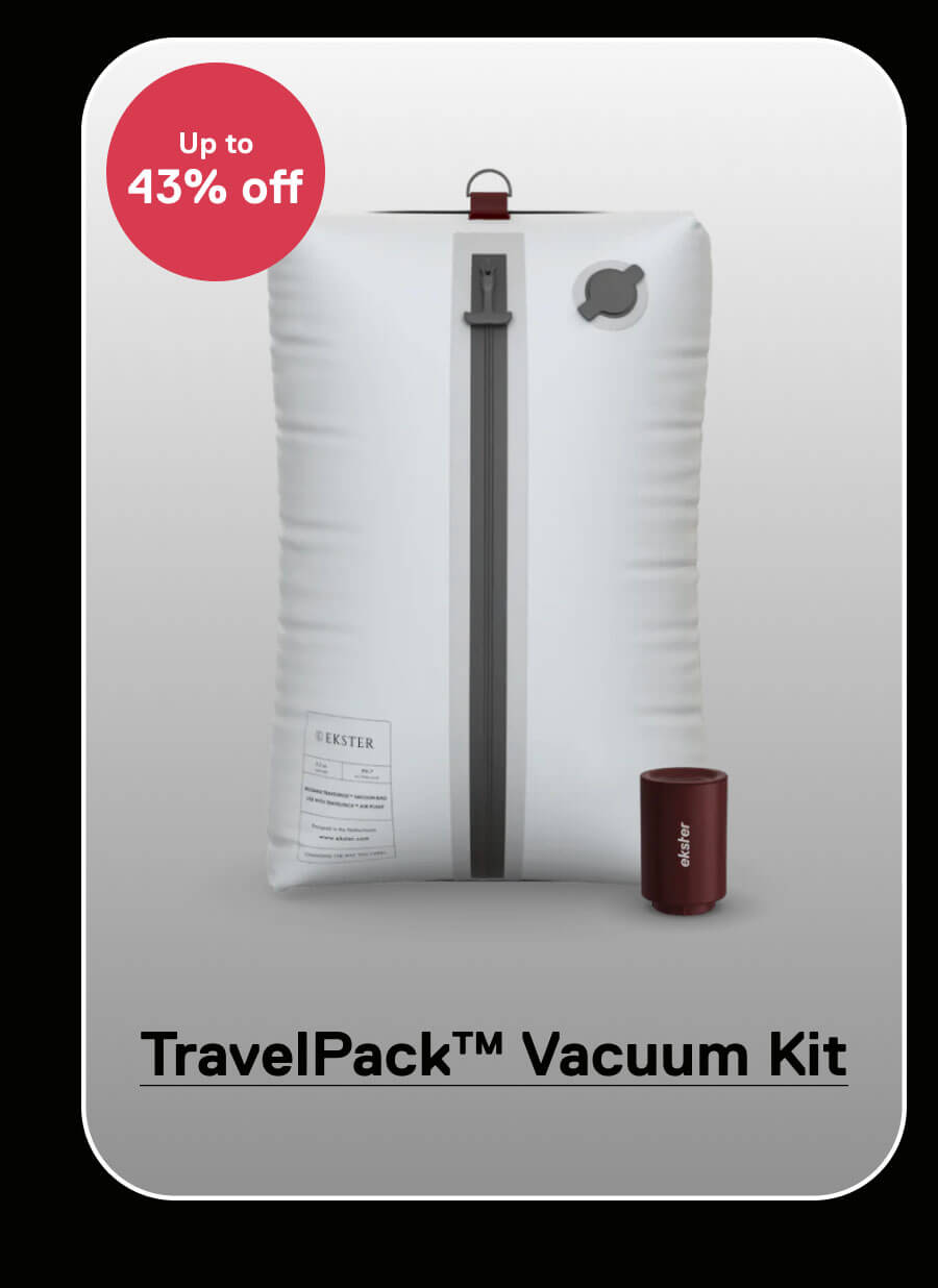 Up to 43% off TravelPack™ Vacuum Kit