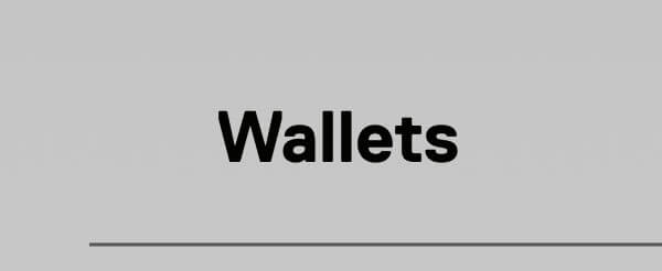 Wallets