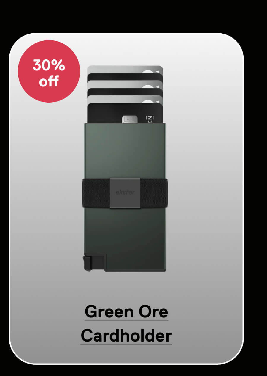 30% off Green Ore Cardholder