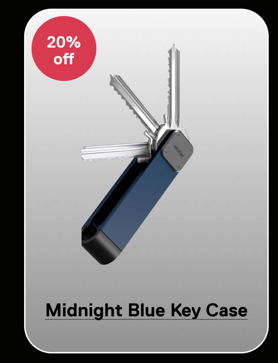 20% off Midnight Blue Key Case