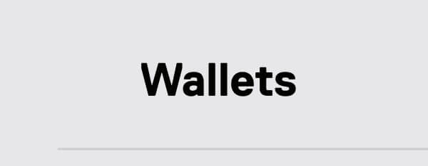 Wallets