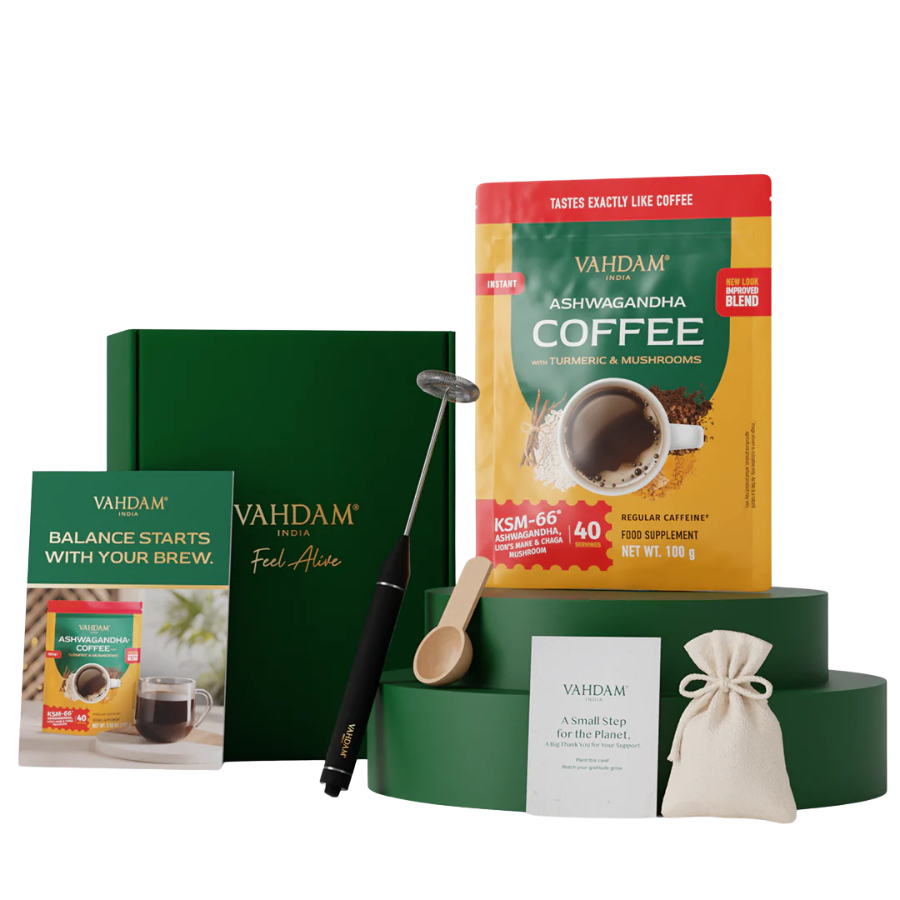 VAHDAM Ashwagandha Coffee Starter Pack