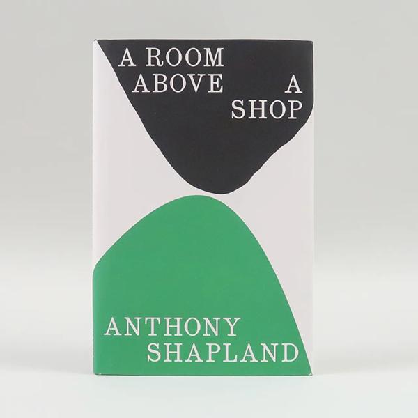 image of book titles 'a room above a shop' by Anthony Shaplan