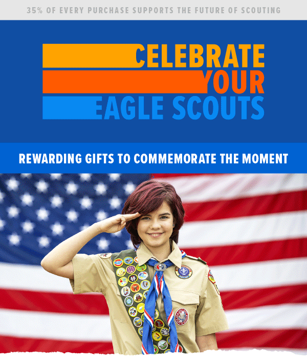 Ready to celebrate your Eagle Scout? Scout Shop