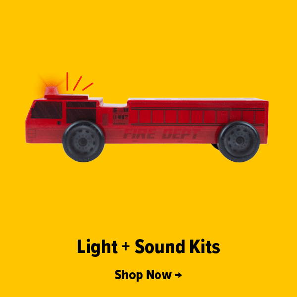 Build the fastest Pinewood Derby car! Scout Shop