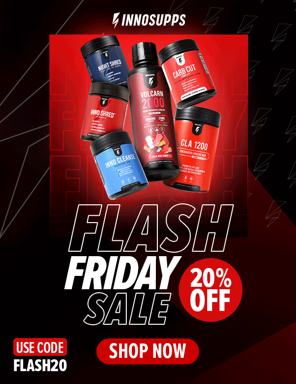 Your 20 OFF code is inside! Expires tonight ⏰ Inno Supps