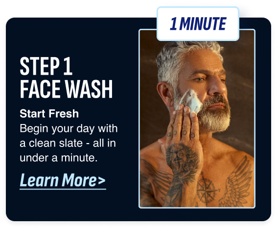 Step 1 - Face Wash