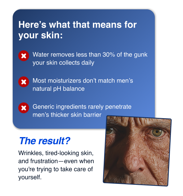 Here's what that means for your skin: