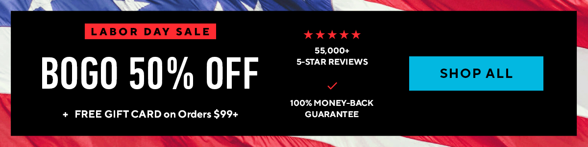 Labor Day Sale! BOGO 50% Off Sitewide