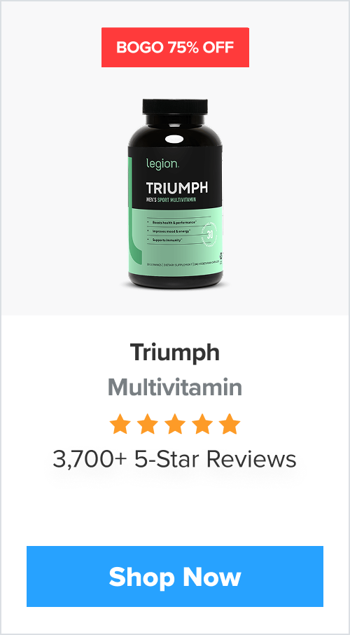 Triumph Multivitamin! BOGO 75% Off!
