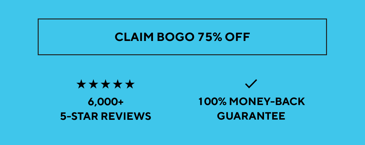 Buy one get one 75% off ends tomorrow!