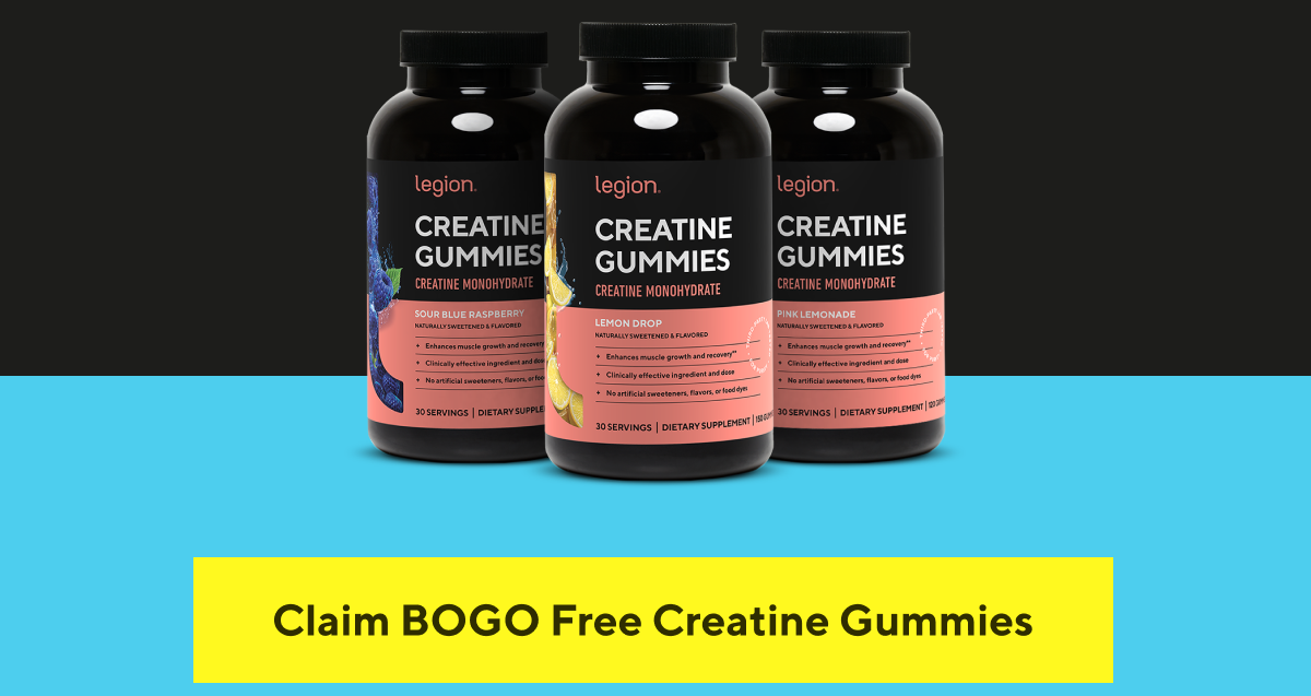 Buy one get one free creatine gummies