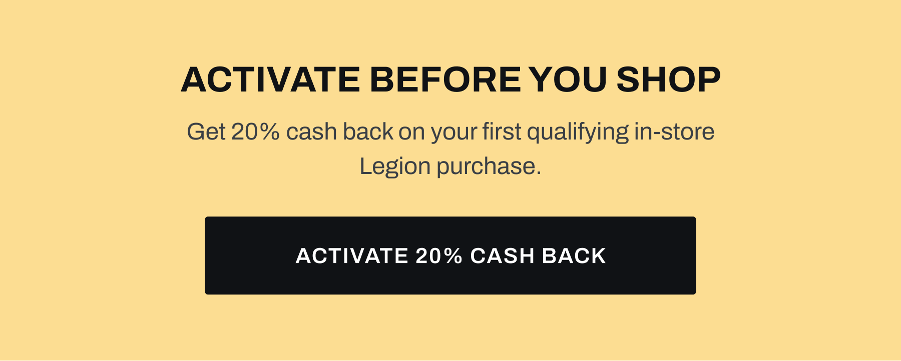 Get 20% Cash Back at Walmart
