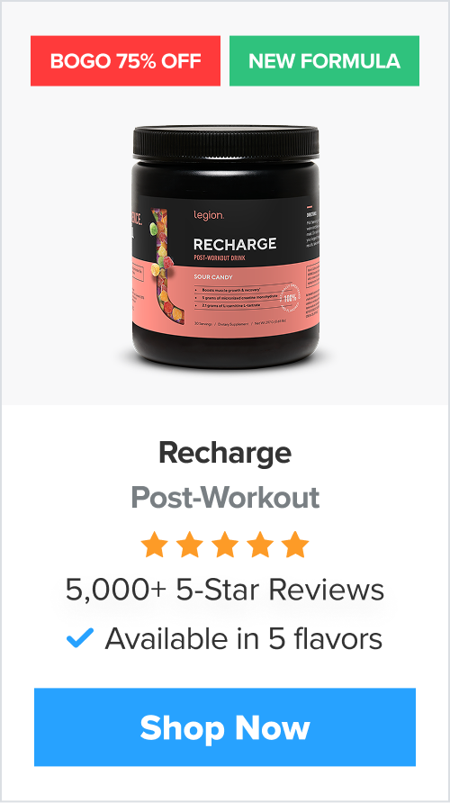 Recharge Post-Workout! BOGO 75% Off!