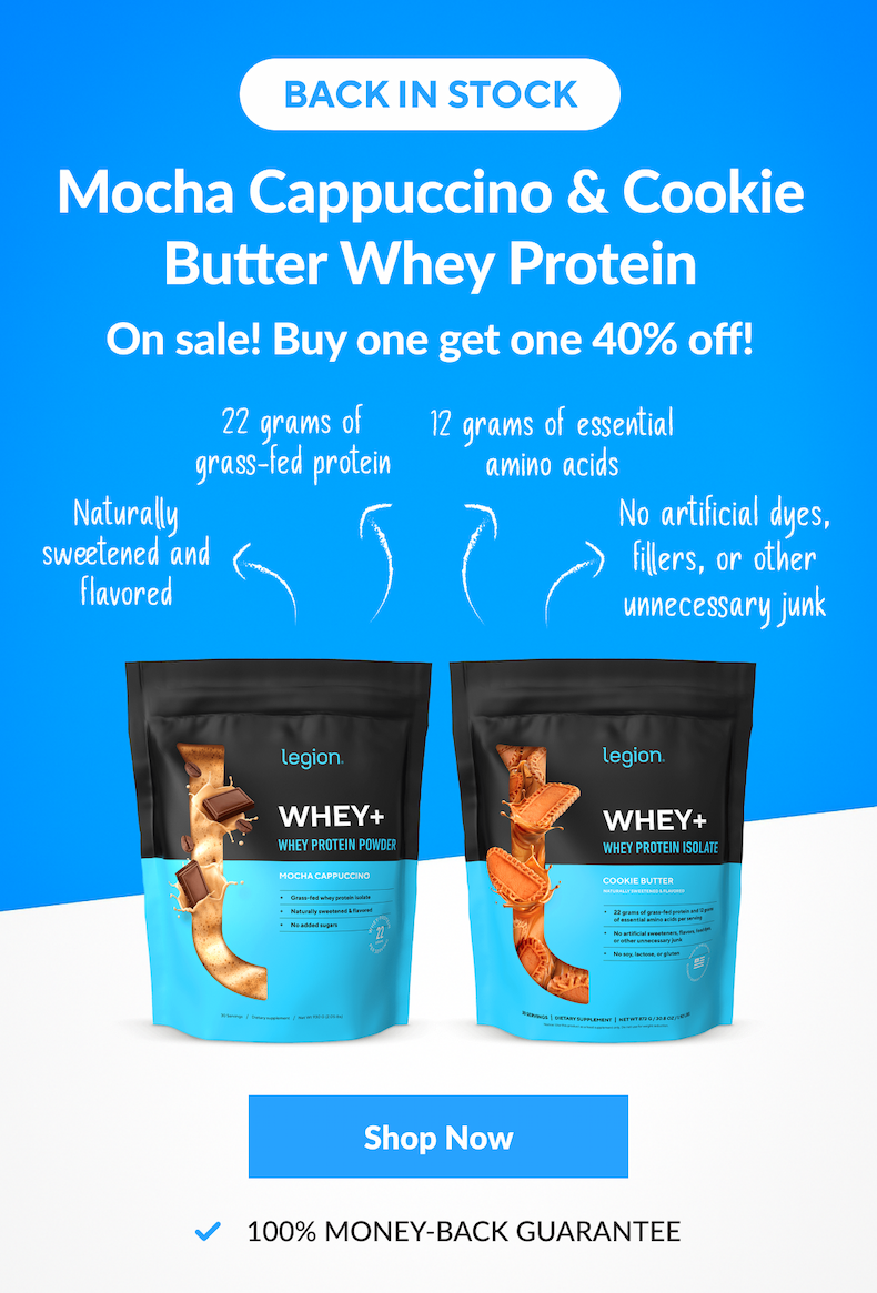 Whey+ Back in Stock