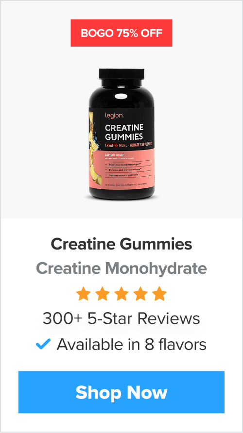 Creatine Gummies! BOGO 75% Off