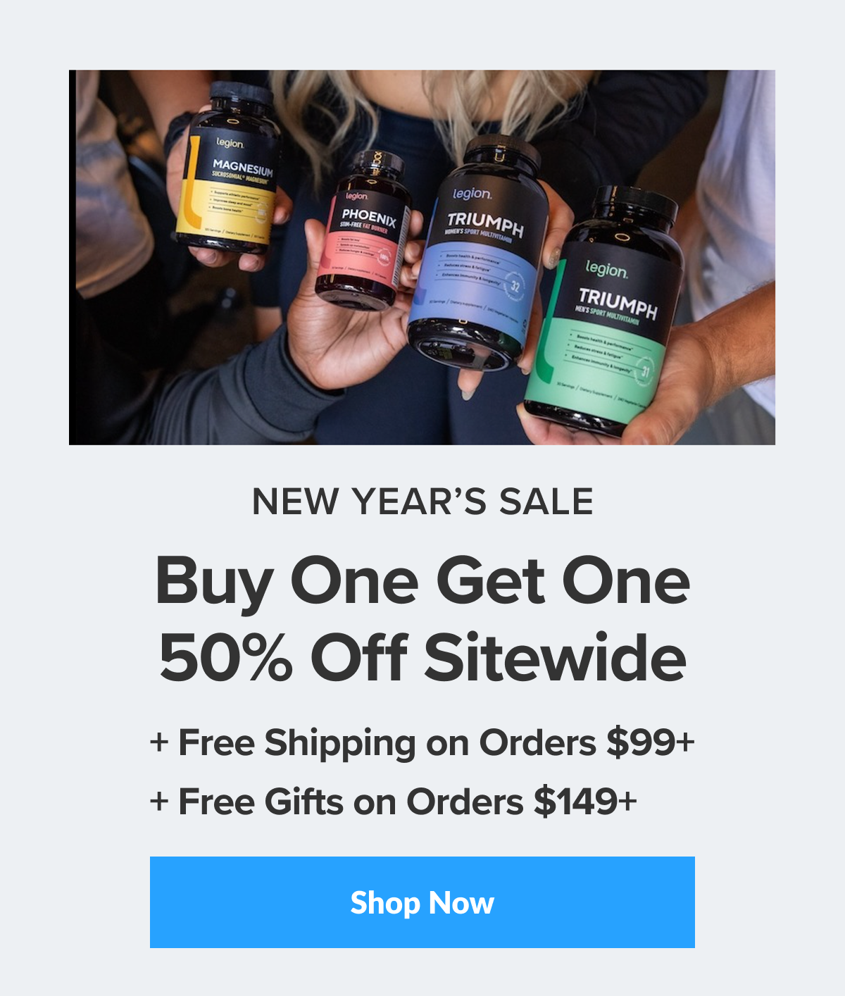 New year's sale