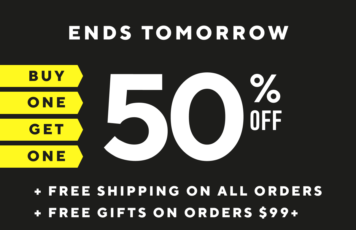 BOGO 50% off performance and recovery supplements