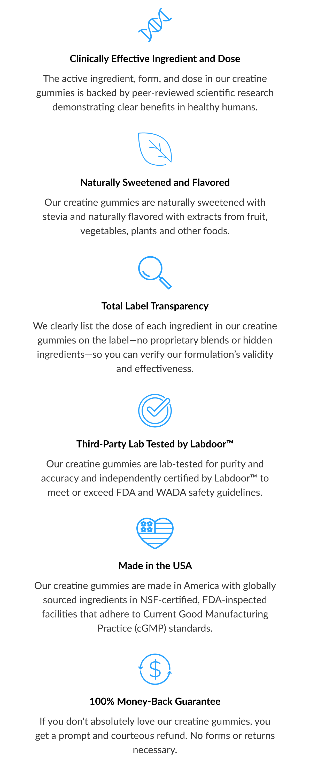Clinically Effective Ingredients and Doses