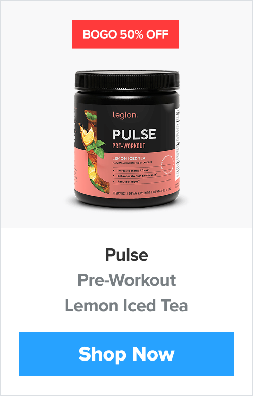 Pulse Pre-Workout Lemon Iced Tea