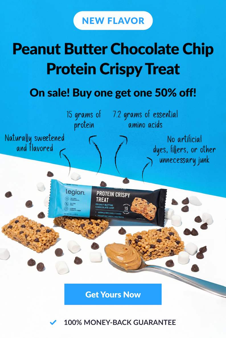 New flavor! Protein Crispy Treat!