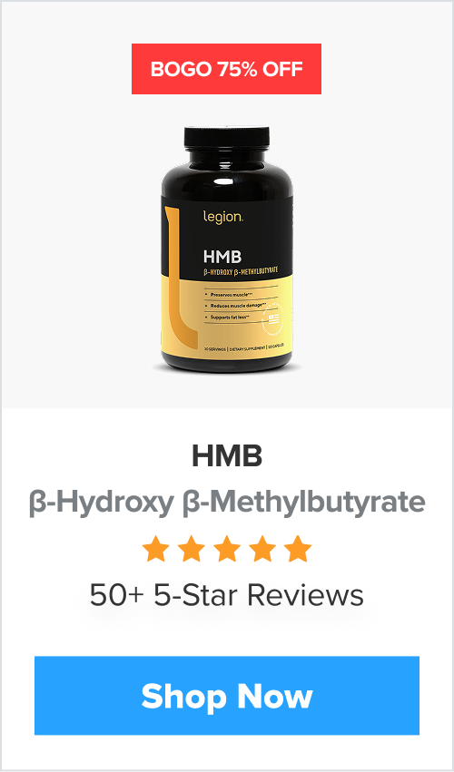 HMB! BOGO 75% Off