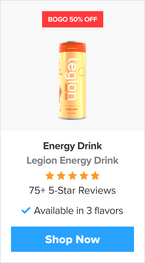 Energy Drinks! BOGO 50% off!