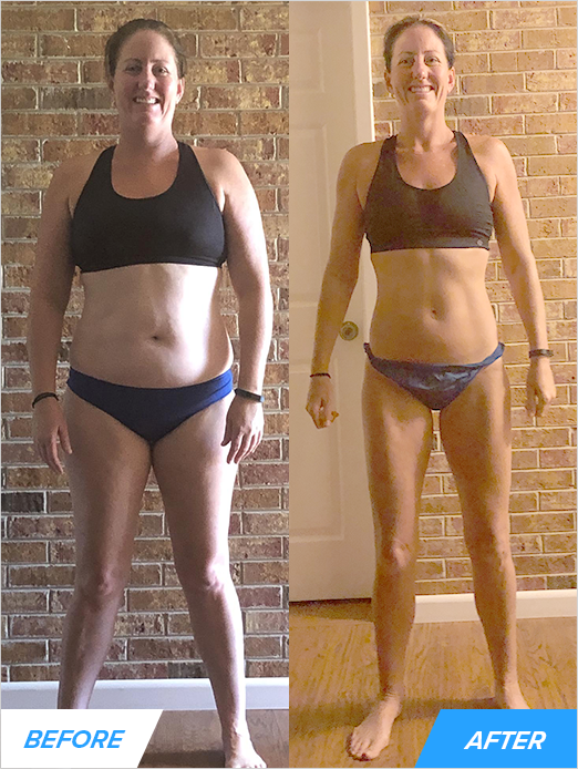 ​"Coaching helped me learn how to eat and workout properly! Iwent my whole life trying to figure out." - Brandy D.