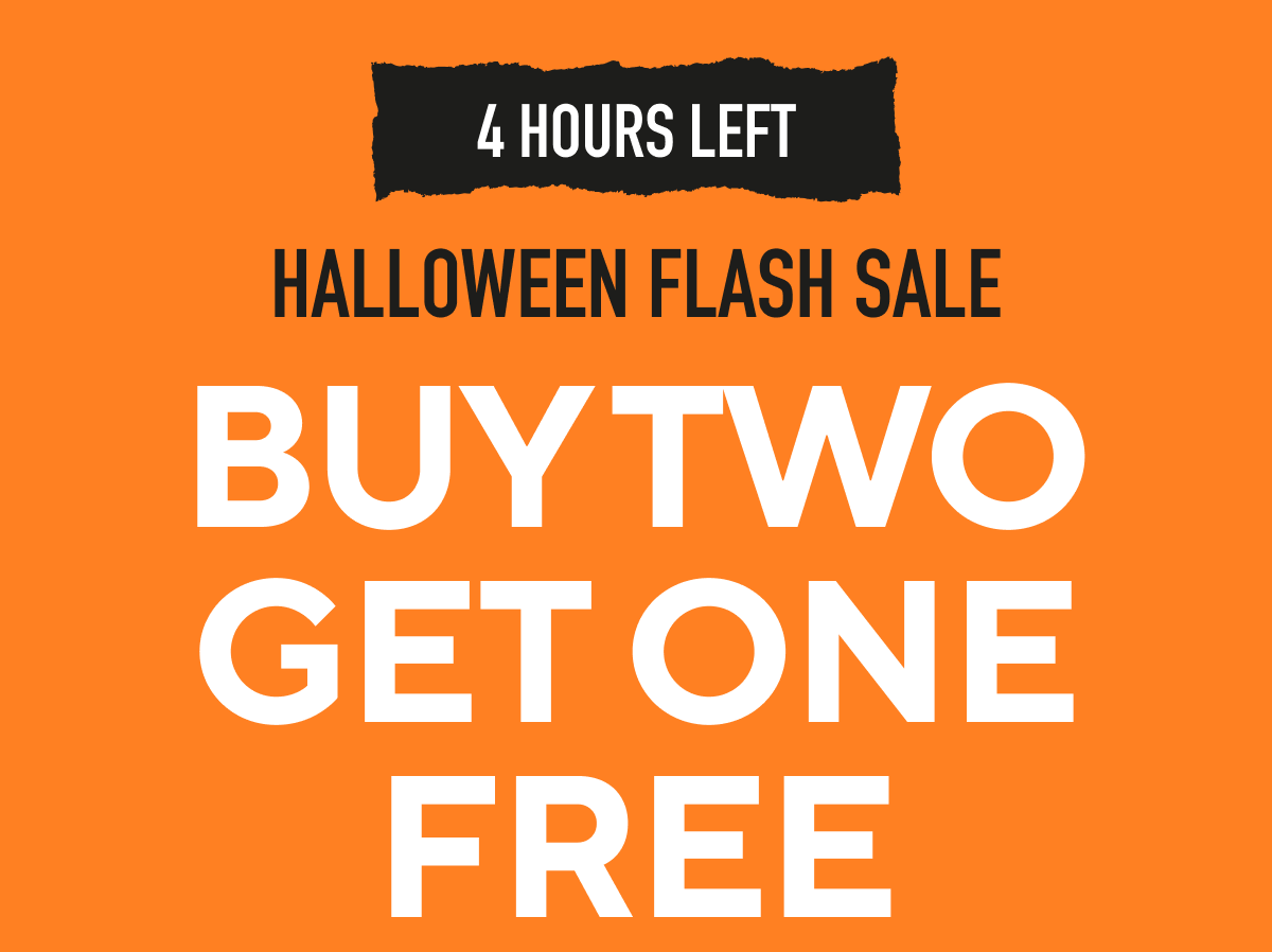 Flash Sale! Buy two get one free!