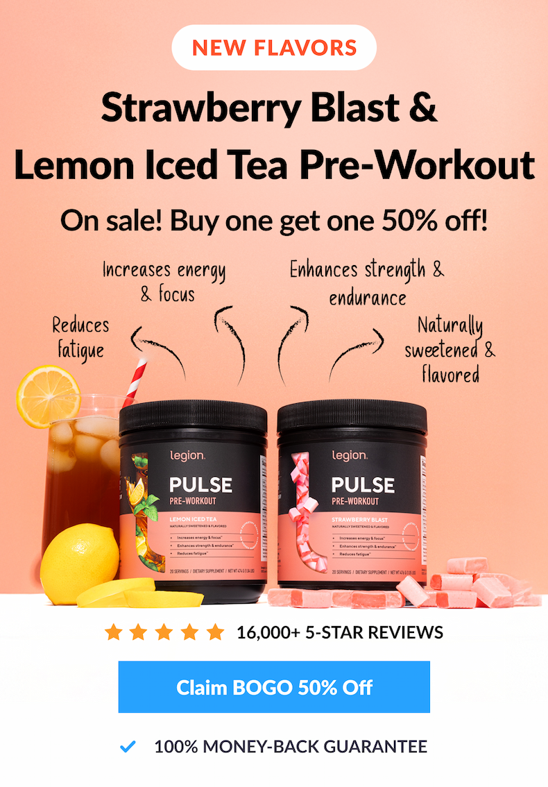 New pulse pre-workout flavors!