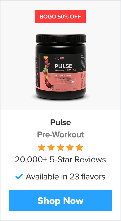 Pulse Pre-Workout! BOGO 50% Off