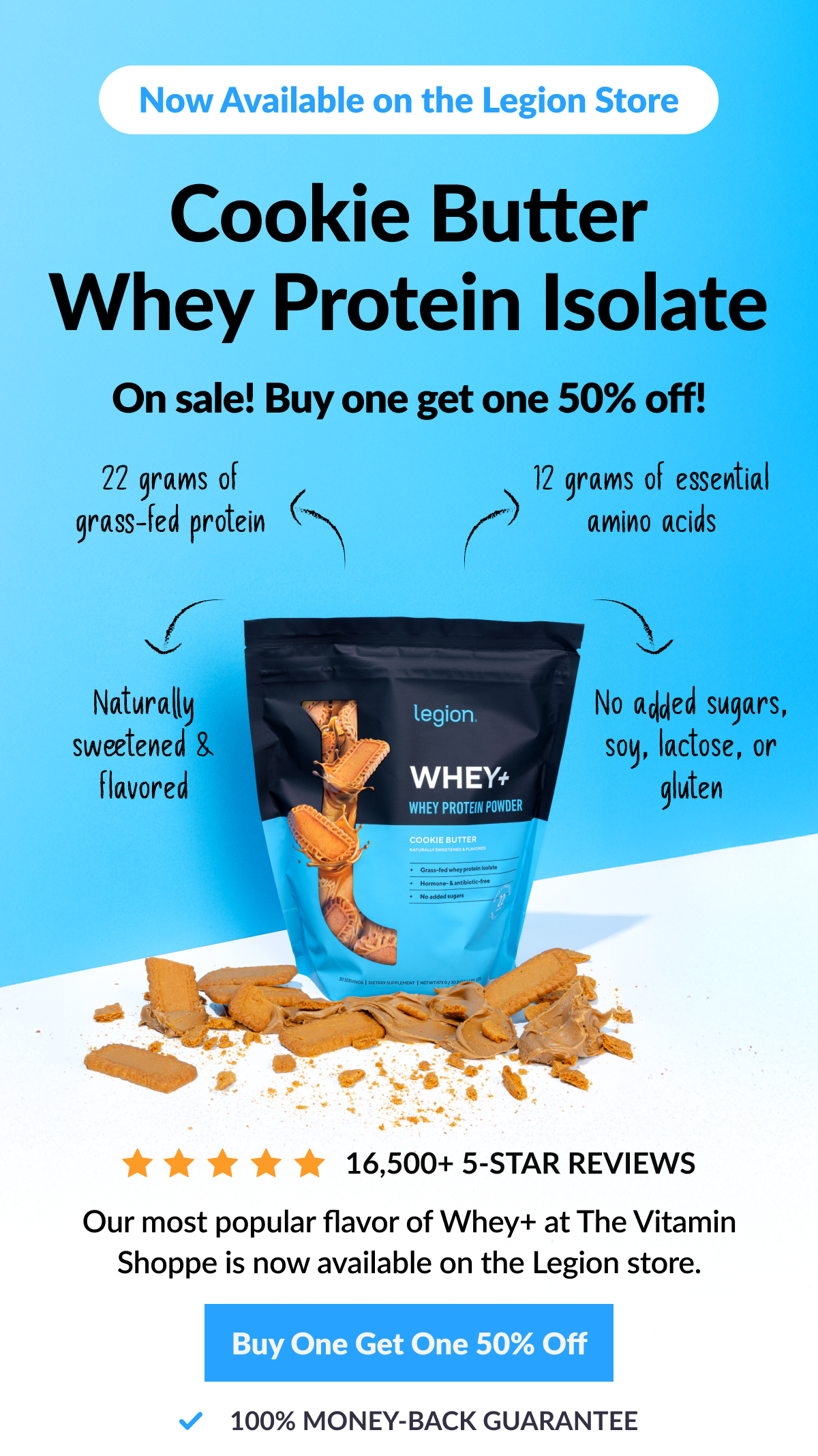 Shop cookie butter whey+ 