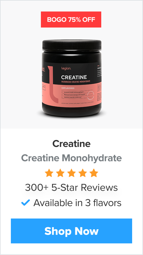 Creatine Monohydrate! BOGO 75% Off!