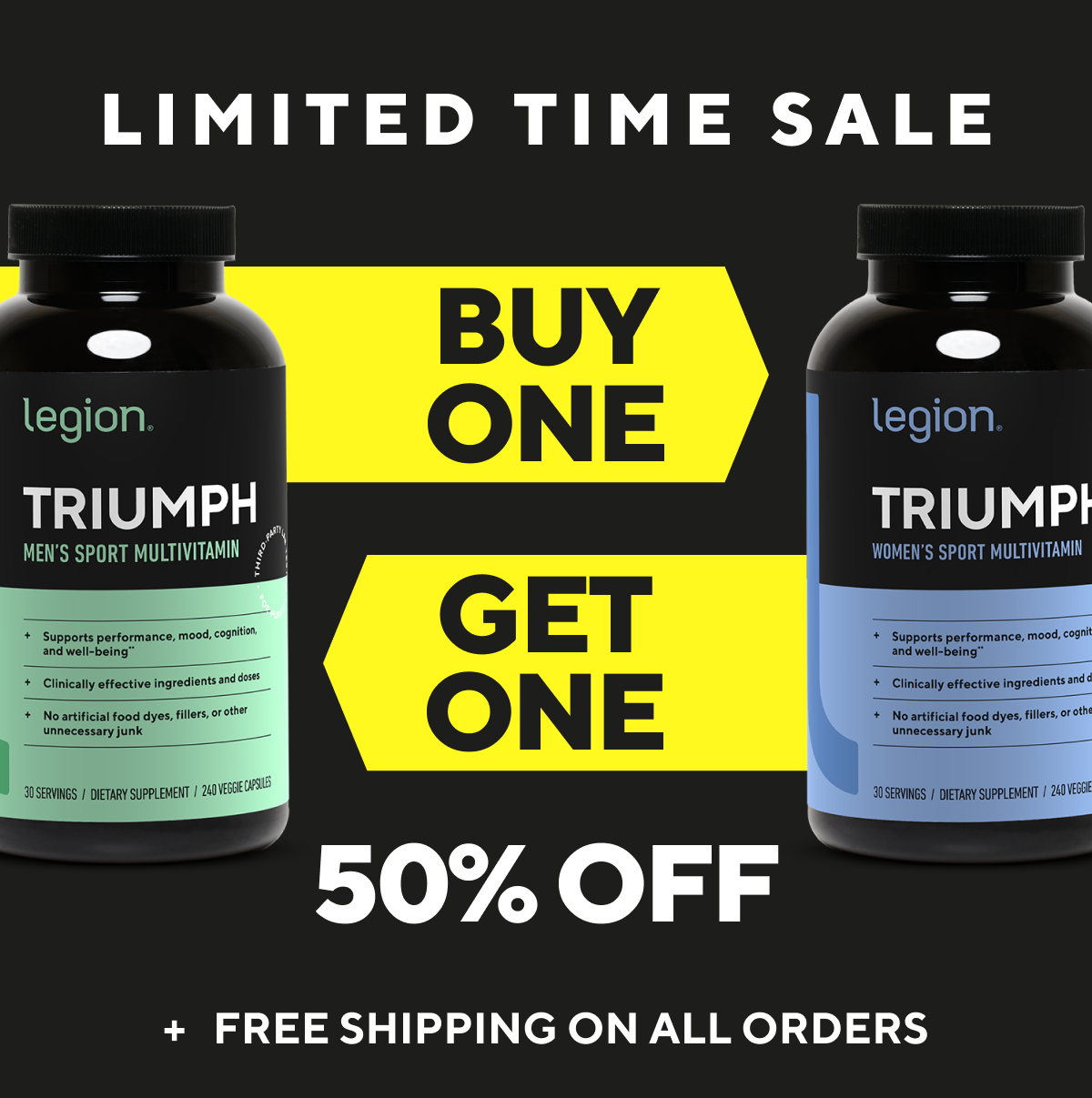 Buy One Get One 50% Off